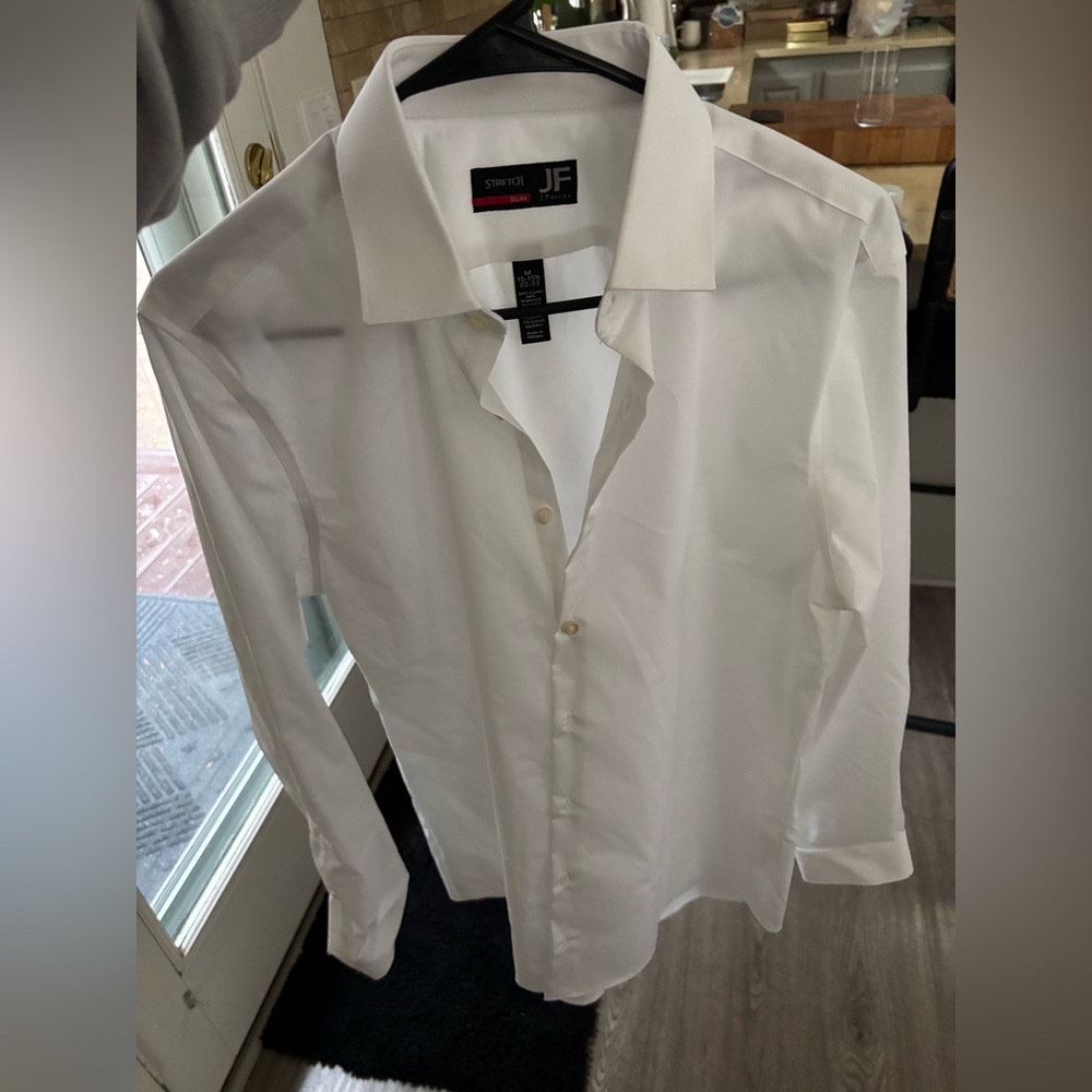 White Dress Shirt Bundle- J.Ferrar & Calvin Klein